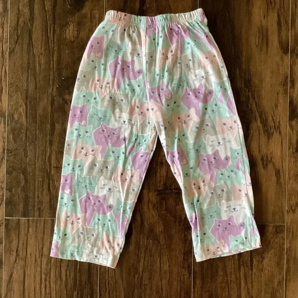 Carter's Cats Wide Leg Pajama Pants